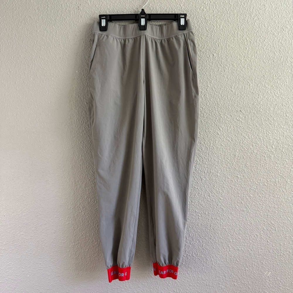 Cotopaxi Ara Jogger Trail Outdoor Lightweight Pants Size Small Gray Red EUC